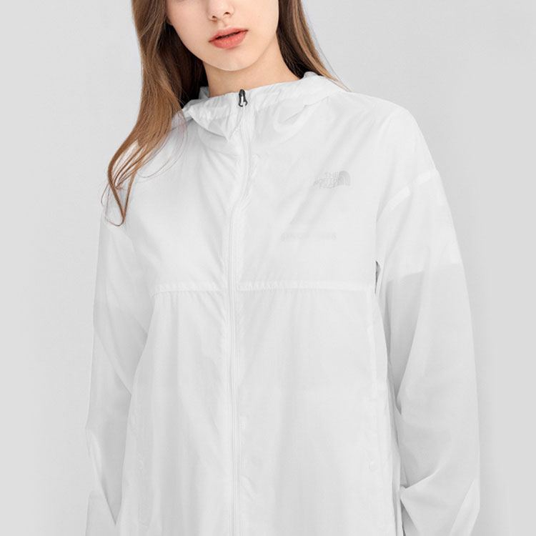 Женская куртка The North Face Windbreaker (белая) — фото 4