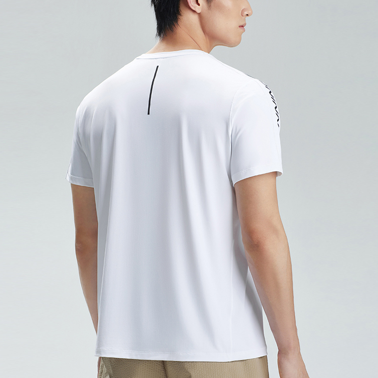 Anta Running Collection Running T Shirt Men’s Pure White