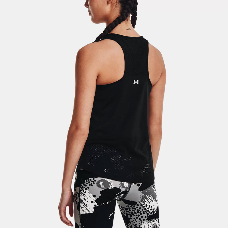Under Armour Breathelux Sleeveless Sports Shirts Women’s Black Racerback