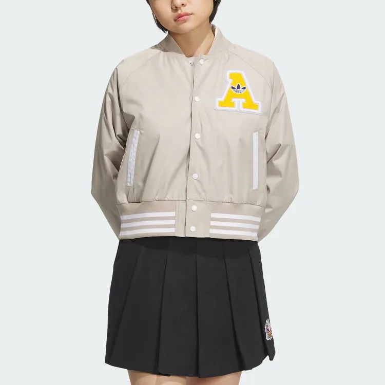 Adidas Originals Jacket Women's Beige Umber