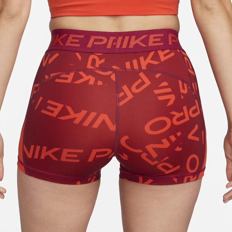Nike Sports Shorts Women’s Noble Red Moderate Tight Pants