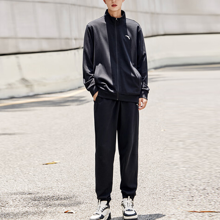 Anta Variety Training Collection Casual Sportswear Men’s Basic Black