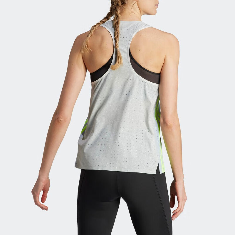 Adidas Running Tank Top Women’s Blue Silver Gray