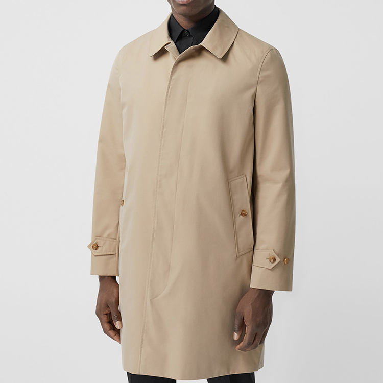 Мужская куртка Burberry Heritage (медовая) — фото 4