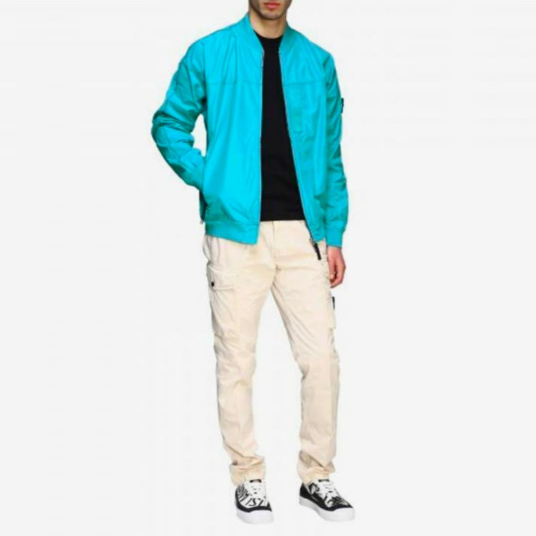 Мужская куртка STONE ISLAND (синяя) — фото 3