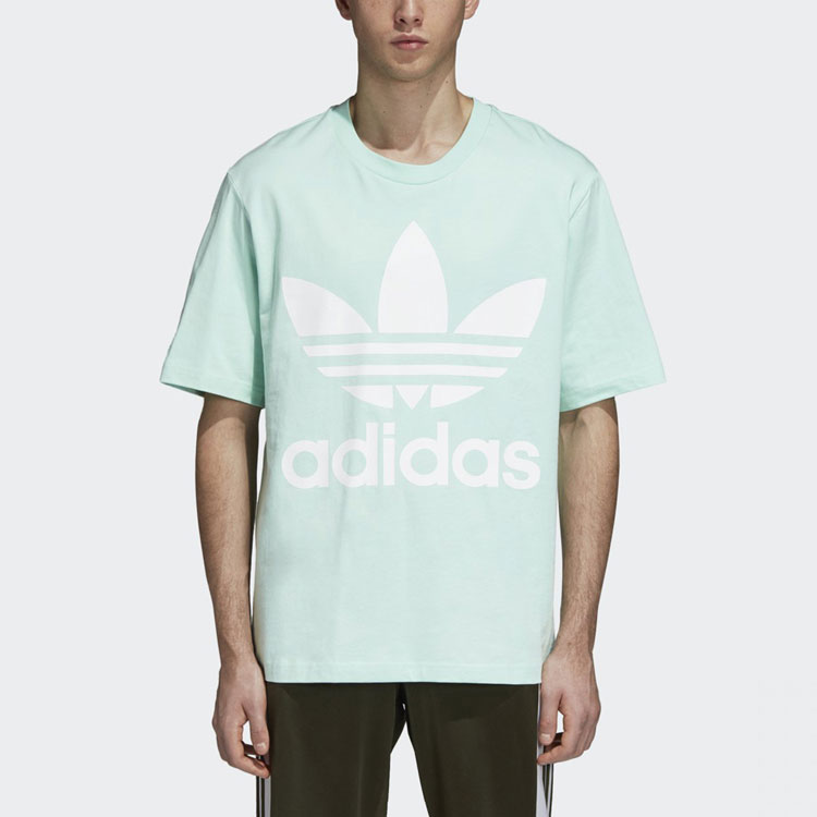 Мужская футболка adidas originals logot (черный) — фото 4