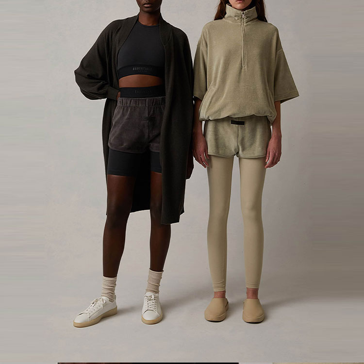 Fear Of God Essentials Velour Short ‘Off Black’