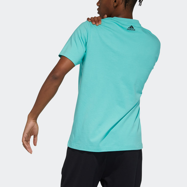 Мужская футболка adidas Fi Tee Sub Bos (кислотно-зеленая) — фото 3
