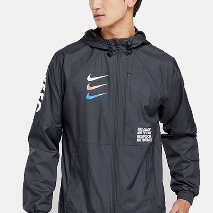 Мужская куртка Nike F.C. (черная) — фото 3