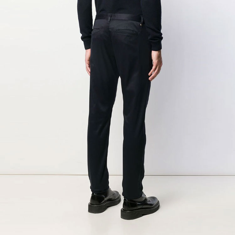 Мужские штаны SAINT LAURENT FW21 (темно-синие) — фото 5