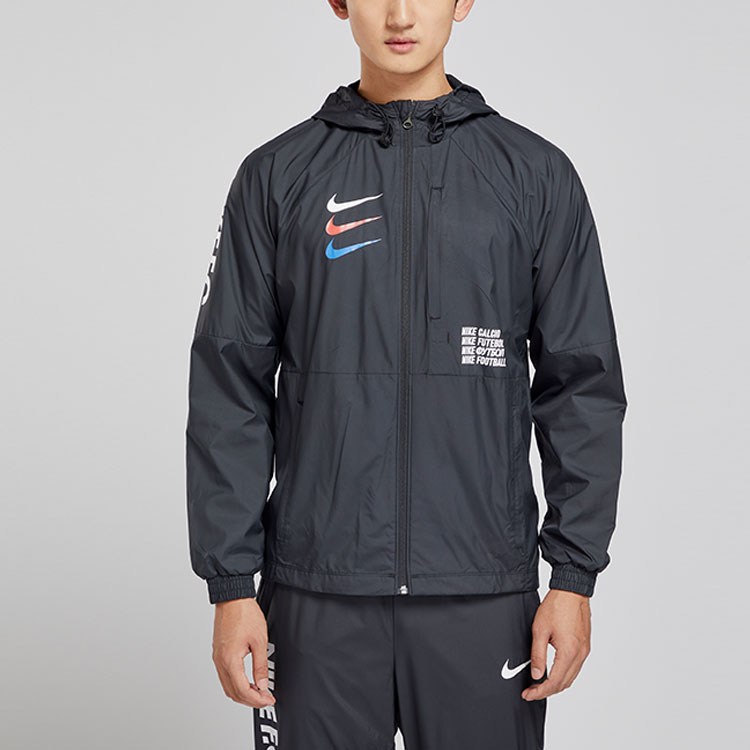 Мужская куртка Nike F.C. (черная) — фото 5