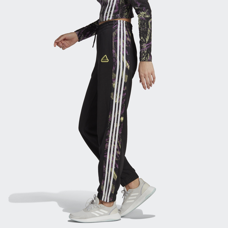 Adidas Sports Pants Women's Black Moderate