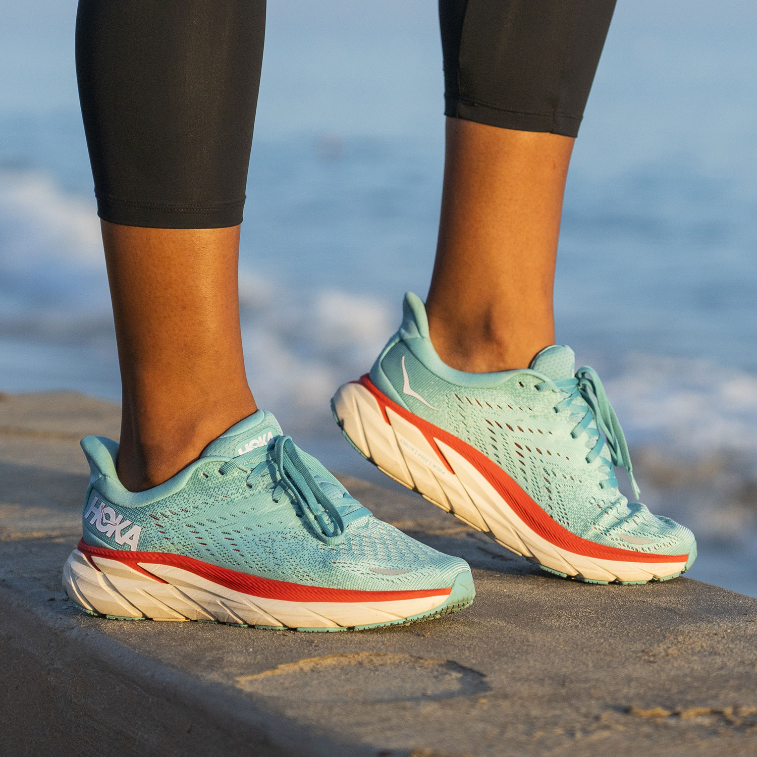 HOKA ONE ONE Clifton 8 Aquarelle Women's