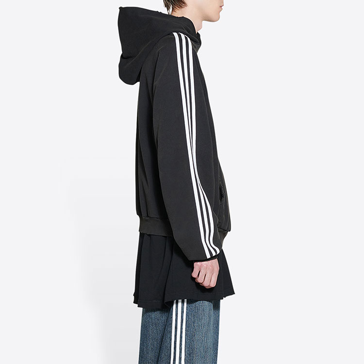 Balenciaga x adidas Logo Hoodie Black (712395TNVA81003) — купить