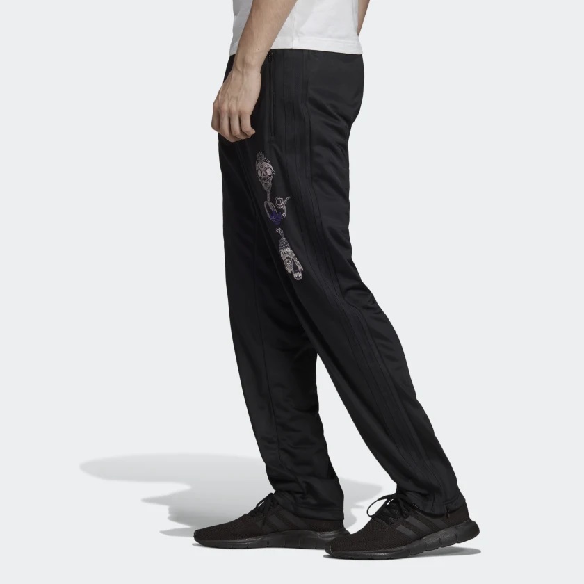 Мужские штаны adidas originals FB Track Pants (черные) — фото 4