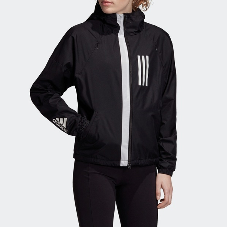 Женская куртка adidas (черная) — фото 3