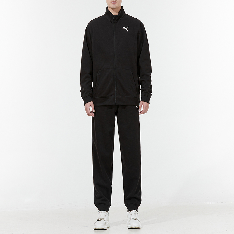 PUMA FaV Knitted Casual Sportswear Men’s Stand Collar Moderate