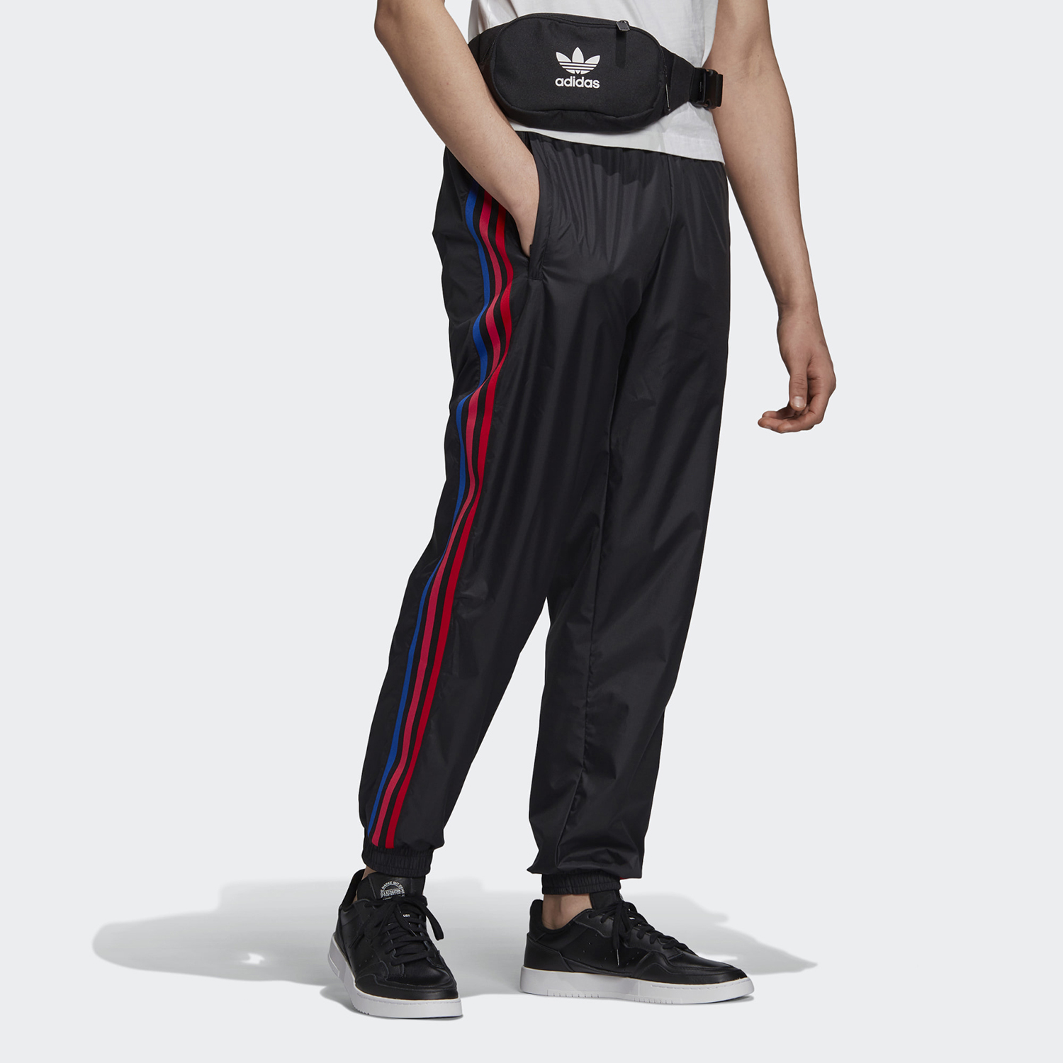 Мужские штаны adidas Originals Retro Track Pants (черные) — фото 6
