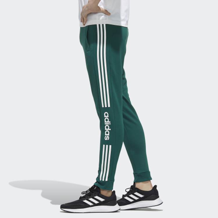 Мужские штаны adidas neo (зеленый) — фото 5