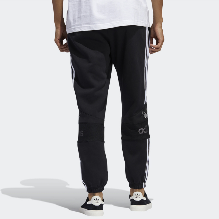 Мужские штаны adidas originals Ts Trf Sp (черные) — фото 4