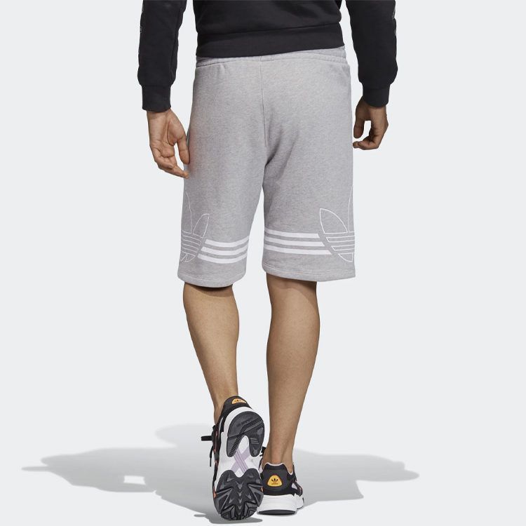Мужские штаны adidas originals (серые) — фото 5