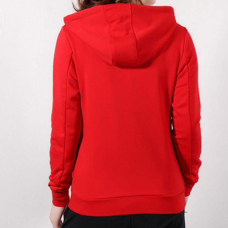 Женское худи adidas neo W Sweat Hd (красное) — фото 5