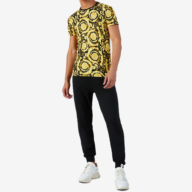 Мужские штаны Versace (черные) — фото 3