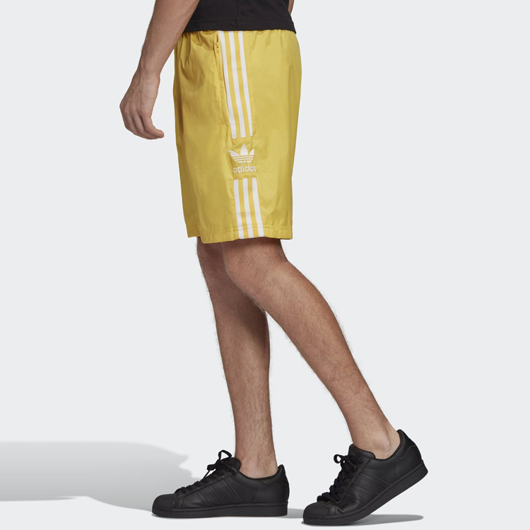 Мужские шорты adidas (желтые) — фото 5