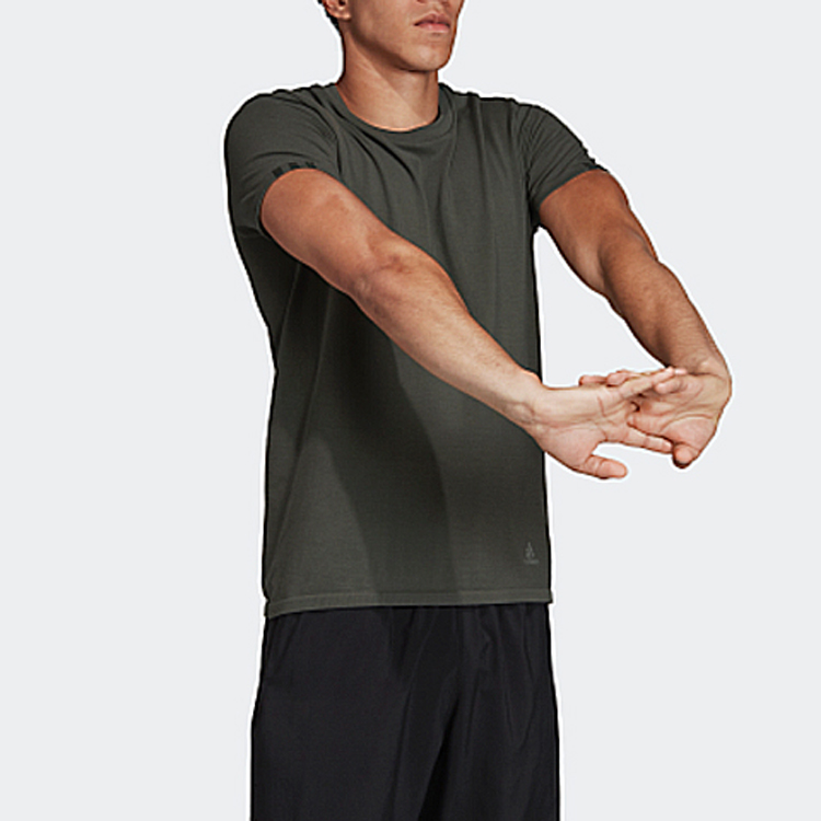 Мужская футболка adidas 25/7 Tee M (черная) — фото 5