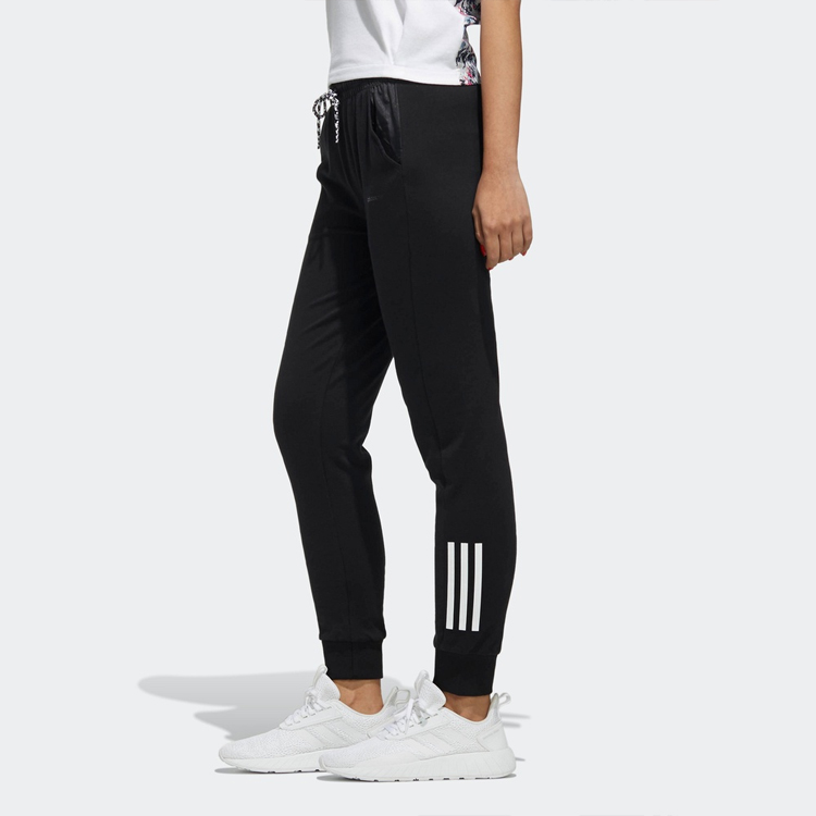Женские брюки adidas neo (черные) — фото 4