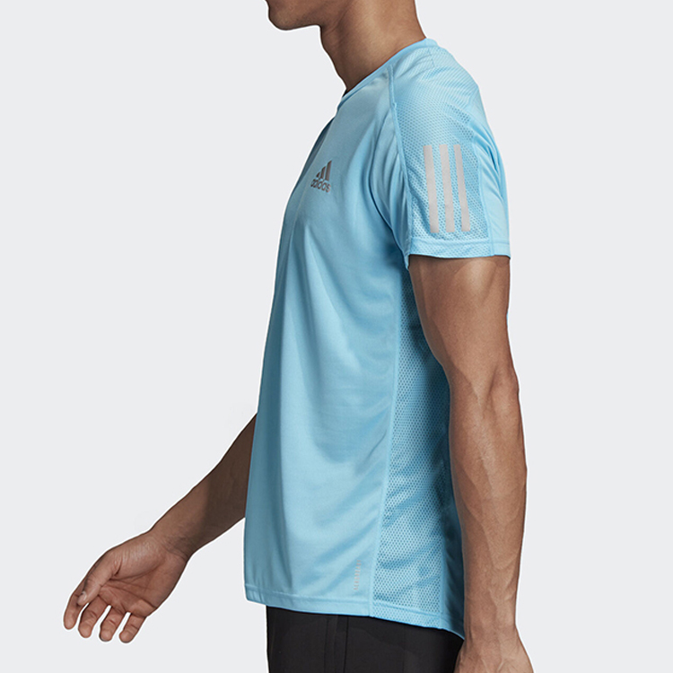 Мужская футболка adidas T / (сине-серая) — фото 5