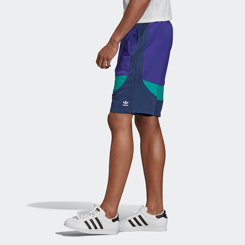 Мужские шорты adidas originals (синие) — фото 5