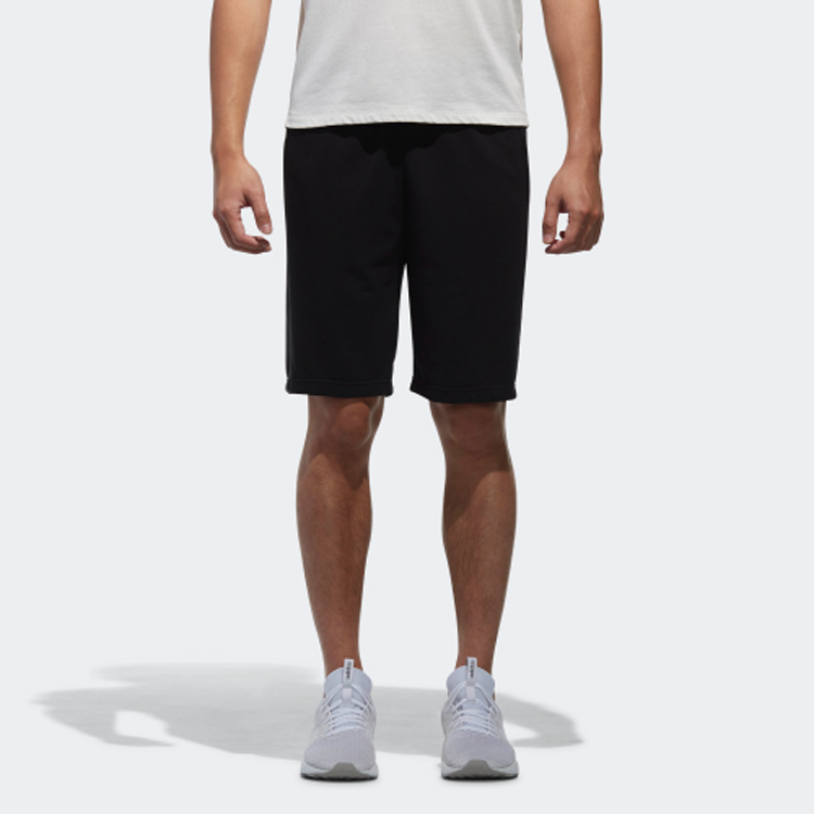 Мужские шорты adidas neo (черные) — фото 3
