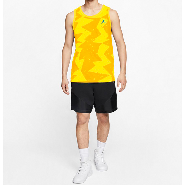 Jordan Basketball Jersey Men’s Yellow