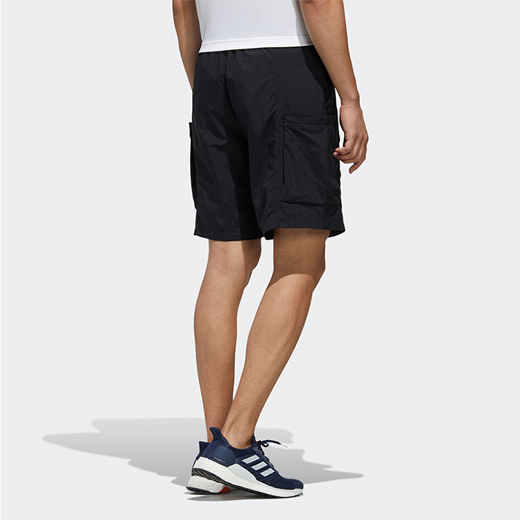 Мужские штаны adidas M tec wv sho (черные) — фото 3