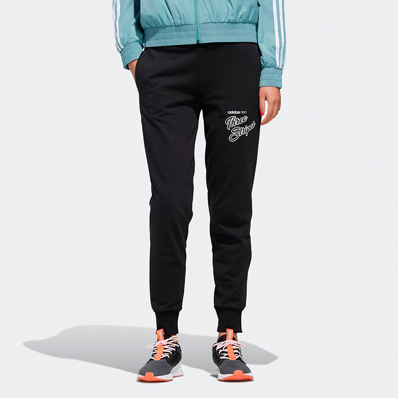 Женские штаны adidas neo (черные) — фото 3