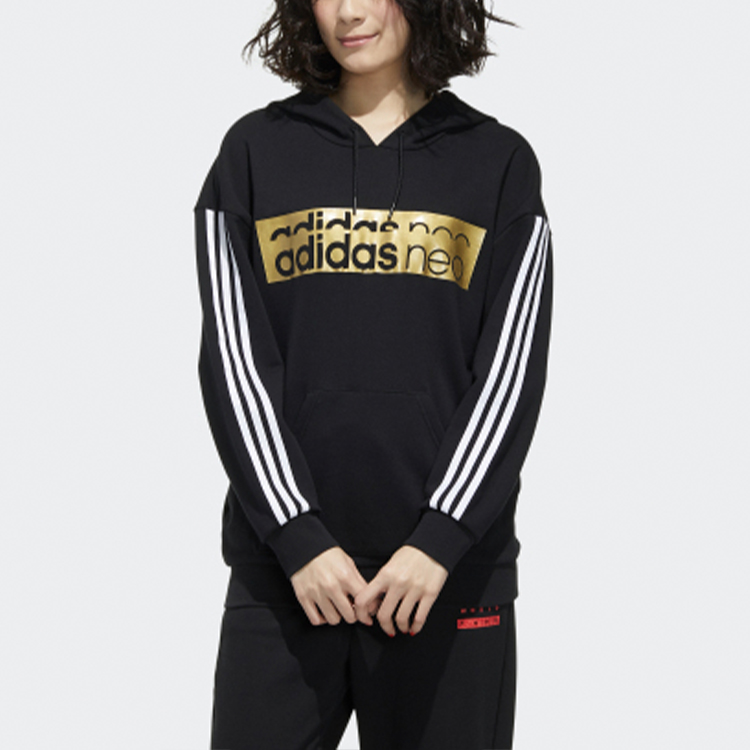 Худи adidas neo (черное) — фото 3