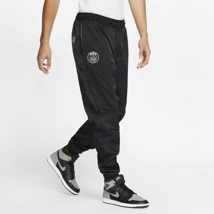Мужские штаны Jordan x Paris Saint-Germain (черные) — фото 4