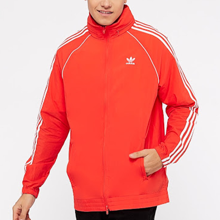 Мужская куртка adidas originals (красная) — фото 6