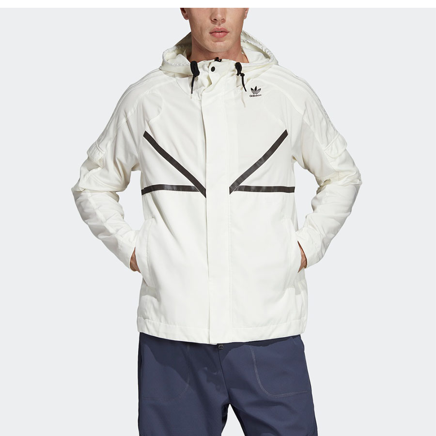 Мужская куртка adidas originals JKT KARKAJ (белая) — фото 3