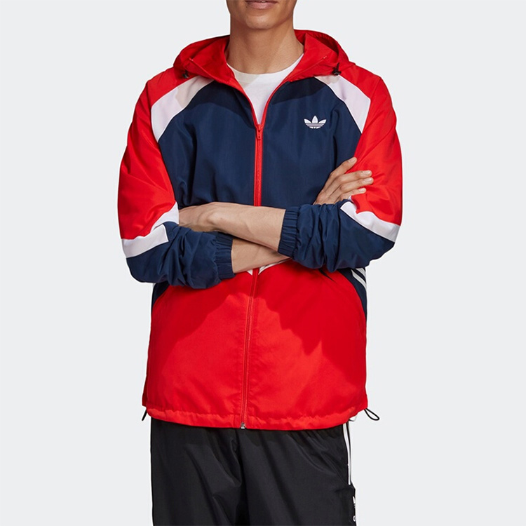 Мужская куртка adidas originals (красная) — фото 5