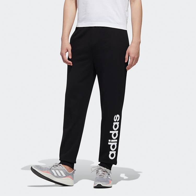 Мужские штаны adidas neo (черные) — фото 3