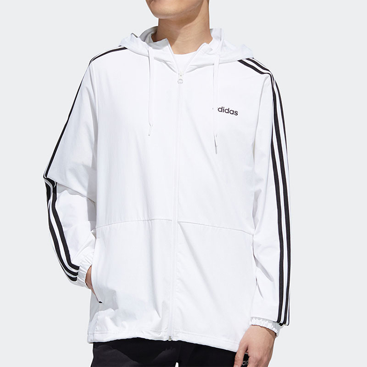 Мужская куртка adidas neo (черная) — фото 3