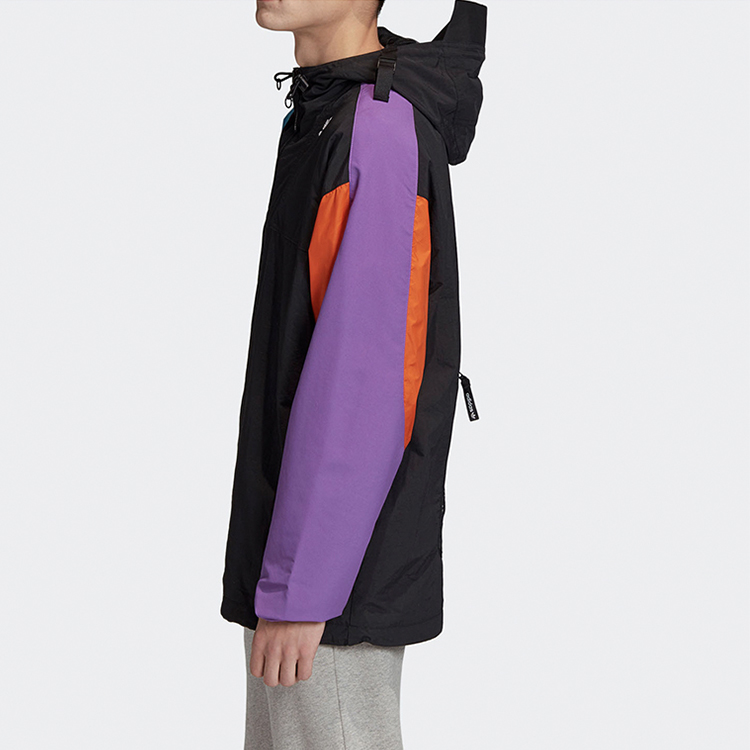 Мужская куртка adidas originals (черная) — фото 5