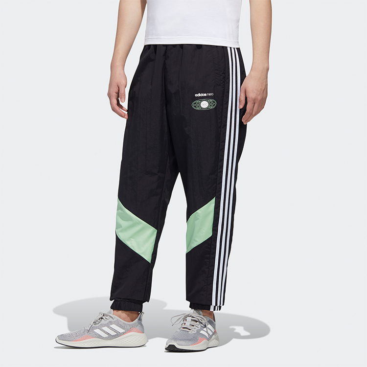 Мужские штаны adidas neo (черные) — фото 2