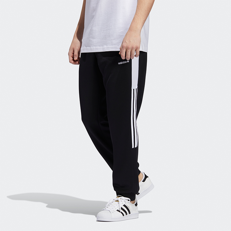 Мужские штаны adidas originals (черные) — фото 4