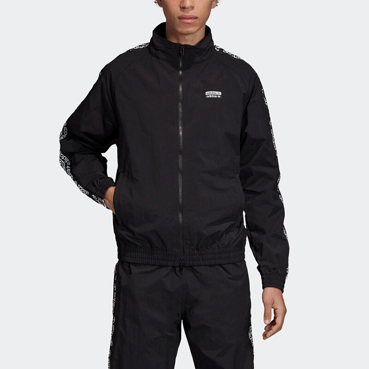 Мужская куртка adidas originals (черная) — фото 3
