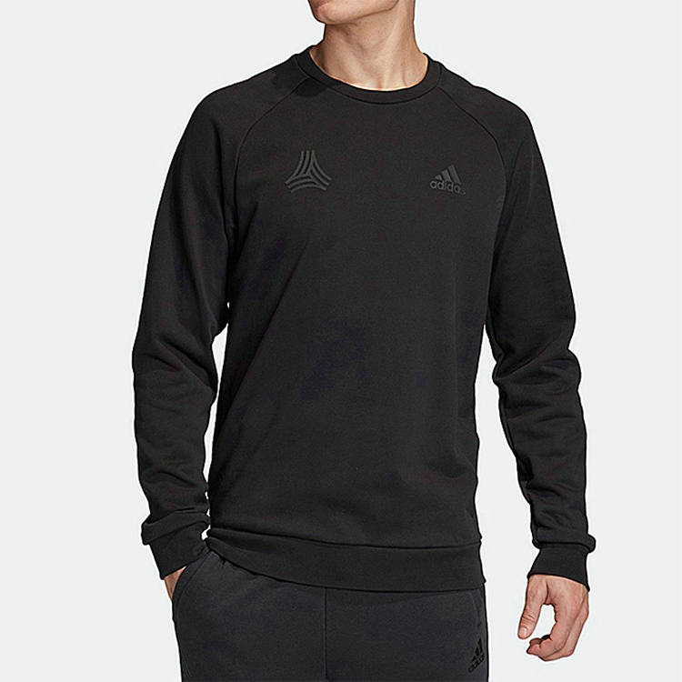 Мужской свитшот adidas TAN H SWT CREW (черный) — фото 3