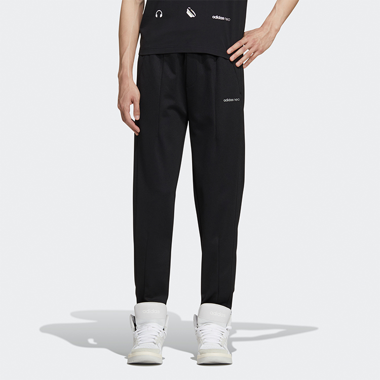 Мужские штаны adidas neo (черные) — фото 3