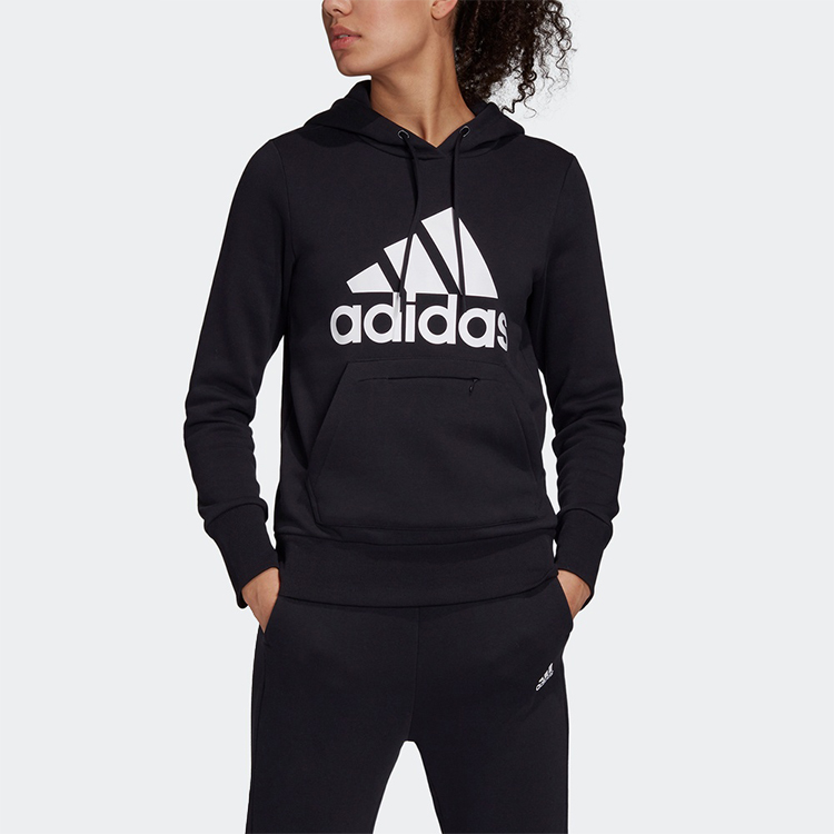 Женский свитшот adidas (черный) — фото 3